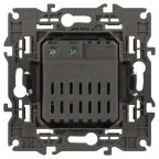 Светорегулятор поворотно-нажимной, 400ВА 230В, Эра Elegance, шампань,14-4101-04