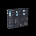 Прожектор светодиодный ДО 30 Вт 3600 лм 6500К AC 220В IP65 128х28х160мм матрированное закаленное стекло Qplus Gauss