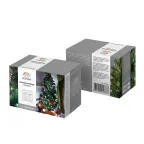 Елочная гирлянда с кольцом, 7 нитей по 1,8 метра, цвет диодов белый, не соединяется | 235-085 | NEON-NIGHT