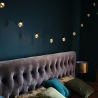 Лофт-гирлянда светодиодная 5 м, черный ПВХ, 20 LED, теплое белое свечение | 303-066 | NEON-NIGHT