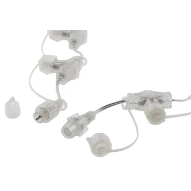 Разветвитель ERAPS-PR для уличных гирлянд 10 гнезд 1 м 24 В IP44