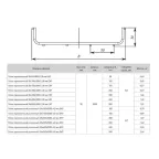 Лоток проволочный 30х50х3000-3,8мм INOX