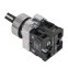 Переключатель BD33 3P короткая ручка 2NO
