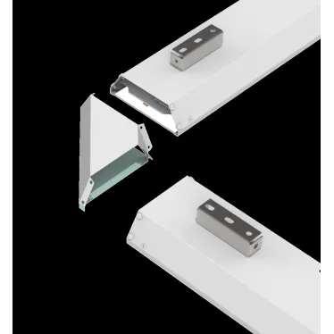 Соединитель L-образный с набором креплений для светильников серии Supermarket | V4-R0-00.0010.SU0-0001 | VARTON