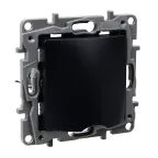 Вывод кабеля IP21 - Legrand Etika - антрацит | 672629 | Legrand