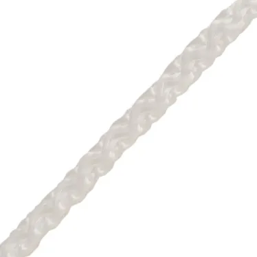 Шнур полипропилен вязаный с сердечником 2,0мм белый (50м)