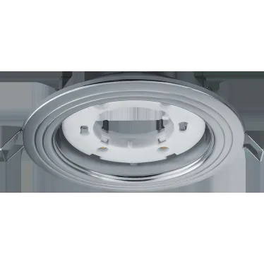 Светильник встраиваемый под лампу GX53 NGX 93 039 NGX-R6-003-GX53 (2 Круга хром) | 93039 | Navigator