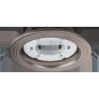 Светильник встраиваемый под лампу GX53 NGX 93 041 NGX-R6-005-GX53 (2 Круга черный хром) | 93041 | Navigator