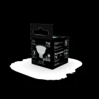 Лампа светодиодная LED 7 Вт 630 лм 4100К софит MR16 нейтральный GU5.3 AC 220В Black Gauss