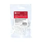 Дюбель-хомут 5х10 белый (10шт)