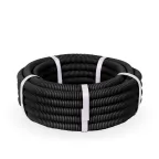 Труба гофрированная ПП легкая 350 Н безгалогенная (HF) стойкая к ультрафиолету черная с/з dвн 10,7 мм, dнар 16 мм (10м/уп) Промрукав