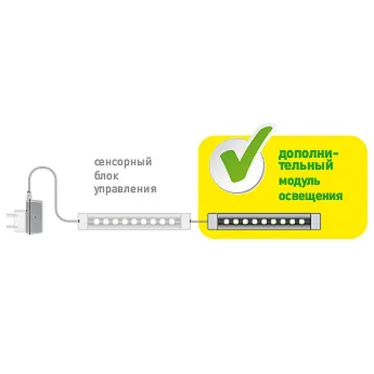Модульный светильник LM-5-840-A1-addl (20/320)
