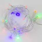 Гирлянда светодиодная   ULD-S0250-020/STA MULTI IP20  2,5м. 20 светодиодов. Разноцветный свет. шнур прозрачный. | UL-00005481 | Uniel