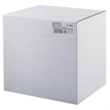 Светильник садово-парковый 6гран белый настенный вниз E27 IP44(У1) НБУ 07-40-004 Дели 3 (8/96)