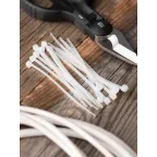 Хомут P6.6 стандартный белый 2.5x120 (100шт) FlexLock PROxima