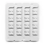 Маркировка бабочка Dкаб-1.9-4.1мм L-15мм (16шт на пластине)