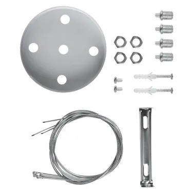 Светильник LED Geometria Quadro SPO-161-W-40K-060 60Вт 4000К 5500Лм IP40 600х80 белый подвесной драйвер внутри