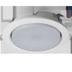 Светильник под лампу с цоколем GX70 белый 121х54 мм