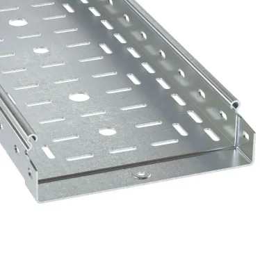 Лоток перфорированный 400х50 L-2000мм толщина 1.2мм горячеоцинкованный