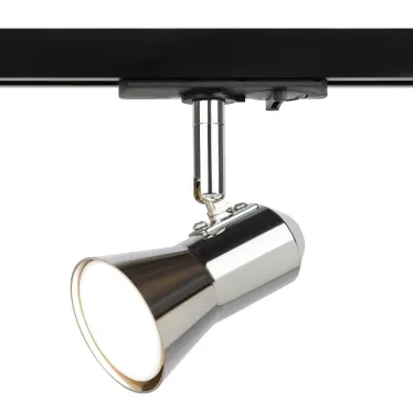 Светильник трековый однофазный TR37-GU10 CH под лампу MR16 хром