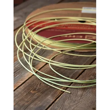 Термоусаживаемая трубка ТУТ нг 3/1,5 жел-зел рулон PROxima