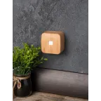 Розетка Phone одноместная ОП Минск светлое дерево