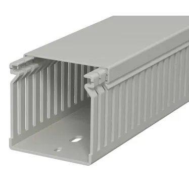Распределительный кабельный канал LK4 60x60x2000 мм (ПВХ, серый)