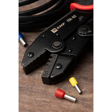 Пресс-клещи ПК-02 ( 0.25-6.0 мм2 НШвИ НШв) Expert