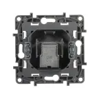 ETIKA Розетка телевизионная TV проходная 15дБ белая