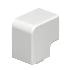 Крышка плоского угла кабельного канала WDK 40x40 мм (ПВХ, белый)