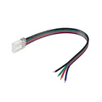 Коннектор COB-RGB-10мм-4pin-STW-L150 (Лента-Провод)