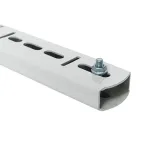 Крепление на столб монтажной полосой (ширина шкафадо 400 мм) Basic