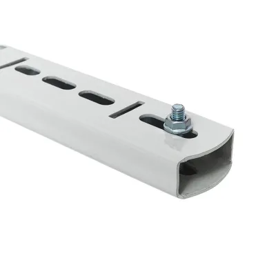 Крепление на столб монтажной полосой (ширина шкафадо 400 мм) Basic