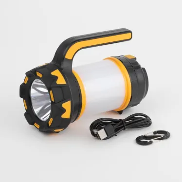 Светодиодный фонарь PA-806 прожектор аккумуляторный Сириус Элементы питания в комплекте