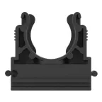 Держатель DN 17мм полиамид черный