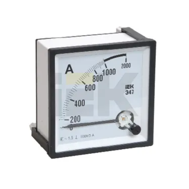 Амперметр 150/5А 96х96 AC через тр-р Э47