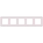 Рамка 5 постов INSPIRIA розовая