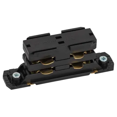 Коннектор для трехфазного шинопровода STR-30-B-CN-I типа I прямой внутренний черный