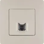 ETIKA Рамка 1 пост слоновая кость