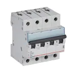 Выключатель автоматический четырехполюсный 16А C TX3 6kA/10kA