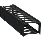 Кабель-органайзер горизонтальный 19 2U черный РФ