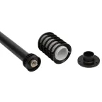 Садово-парковый светильник НТУ 01-60-015 Поллар напольный черный IP54 Е27 max60Вт h850мм