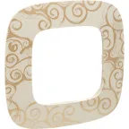 Valena ALLURE Рамка 1 пост Нарцисс золото универсальная