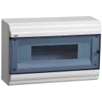 Щит распределительный навесной ЩРн-П-12 пластиковый прозрачная дверь IP41 PRIME