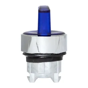 Механизм переключателя исполнительный ХB4 синий на 3 положения возвратный без фиксации без подсветки с короткой ручкой PROxima