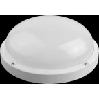 Светильник светодиодный ДБП-18w 4000К 1620Лм IP65 круглый пластиковый белый