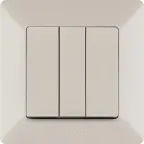 Valena LIFE Рамка 1 пост слоновая кость универсальная