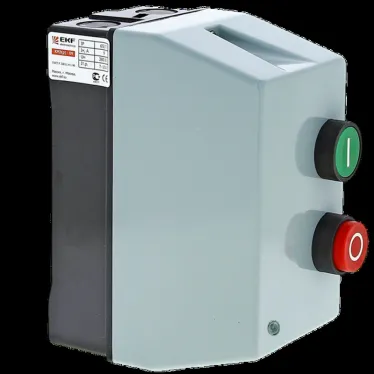 Пускатель в корпусе IP65 КМЭ 18А 230В с РТЭ и индикатором PROxima