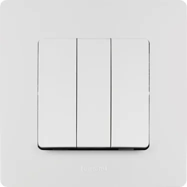 ETIKA Рамка 1 пост белая