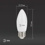 Лампа светодиодная Эра LED B35-11W-840-E27 (диод, свеча, 11Вт, нейтр, E27)